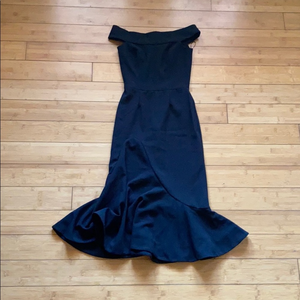Dress the population black dress